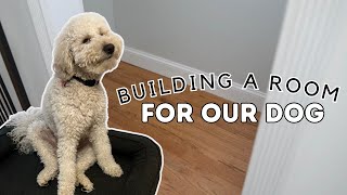 How to Build a Dog Room Under a Staircase 🐶🏠 DIY Under Staircase Makeover  Making a Dog House [upl. by Akeim367]