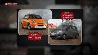 2014 FIAT 500e Vs 2014 Chevrolet Spark EV  FIAT Dealer NJ [upl. by Ahsrat566]