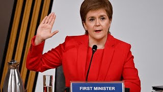 In full Nicola Sturgeon gives evidence to Holyrood inquiry over Alex Salmond investigation [upl. by Lebatsirhc147]