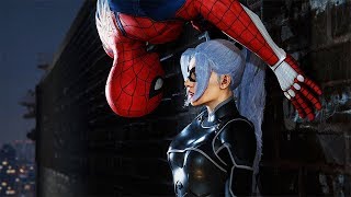 Spiderman Chasing Black Cat Full Scene  SPIDERMAN PS4 THE HEIST DLC [upl. by Boulanger]