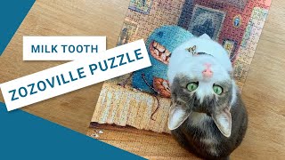 Time lapse Milk Tooth Zozoville by Mateo  Heye Puzzle 500 pieces [upl. by Anerys]