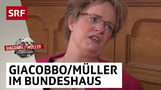 Magdalena MartulloBlocher und Toni Brunner im Bundeshaus  Giacobbo  Müller  Comedy  SRF [upl. by Scarface]