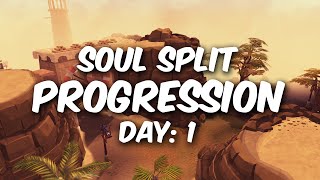 Runescape  Soul Split Progression Day 1 Facecam [upl. by Amalie]