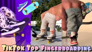 Fingerboard Tricks  The Best of TikTok [upl. by Ise95]