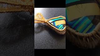 Creating dichroic jewelry DIY fused glass with microwave kiln jewelry glassart fusedglass [upl. by Anneg]