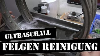 Felgen reinigen im Ultraschallbad  Alufelgen aufbereiten amp reinigen  Reinigung leicht gemacht [upl. by Fran569]