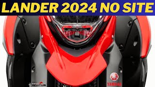 Oficial LANDER 2024 no site da YAMAHA BRASIL [upl. by Grega]