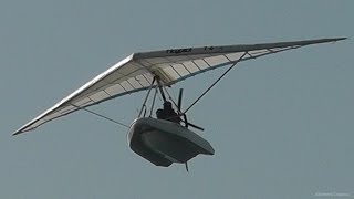 Amphibious UltralightFlying Boat Startup Takeoff Flybys and Landing Ramphos 582 [upl. by Asined]