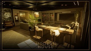 Modern House Environment  Unreal Engine  Unity  UE5 [upl. by Zorina]