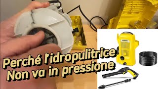 Idropulitrice Karcher non va in pressione vol1 [upl. by Ellenaej]