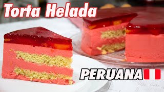 🔥Como PREPARAR una TORTA HELADA PERUANA 🇵🇪  Paso a Paso ✅  Victoria Abanto [upl. by Lemmie]