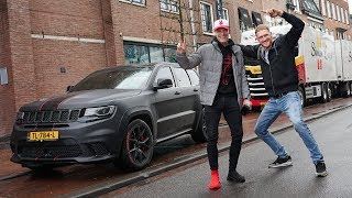 Bier lossen in hartje Utrecht en met de SCANIA op de koffie bij Enzo Knol [upl. by Allemrac]