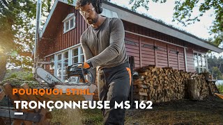 Tronçonneuse MS 162 I STIHL [upl. by Vano]