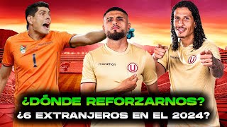 ¿EN DÓNDE SE REFORZARÁ UNIVERSITARIO PARA EL CENTENARIO ¿6 EXTRANJEROS EN EL 2024 RENOVACIONES [upl. by Assirod803]