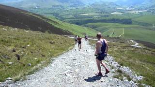 Skiddaw Fell Race lead runners 3rd July 2011 [upl. by Gauldin808]