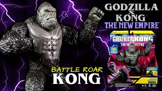 Godzilla x Kong ™ The New Empire ™ Battle Roar Kong  Playmates Toys ® Monsterverse [upl. by Aeynod]