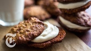 Oatmeal Sandwich Cookies  Melissa Clark Recipe  The New York Times [upl. by Nibbs]