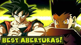 Melhores ABERTURAS BRASILEIRAS de ANIMES 🇧🇷 🎧 [upl. by Brandon]