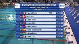 Record du monde PB 400m nage libre Camille Muffat [upl. by Arathorn]