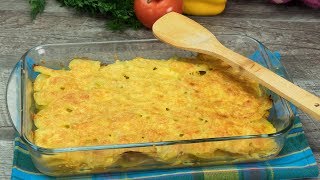 Batatas gratinadas com carne  Um delicioso jantar para lamber os dedos Gostosotv [upl. by Devine]