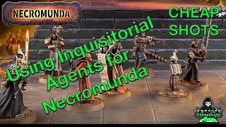 Cheap Shots Using Kill Team Inquisitorial Agents in Necromunda 2023 [upl. by Kynan700]