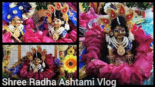 Shree Radha Ashtami Daily Pooja Bhog Prasad बाल राधारानी 🙏❤️ [upl. by Nollat]