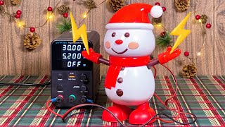 I Applied HIGH VOLTAGE to Electric Toys 7 Christmas Special🎄 [upl. by Elleraj]