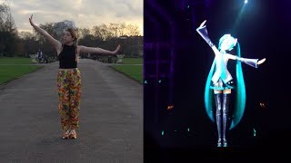 Mews Anamanaguchi  Miku ft Hatsune Miku 初音ミク Dance Cover Comparison Version [upl. by Carlson]