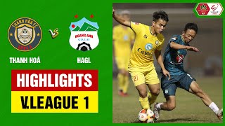 Highlights Đông Á Thanh Hóa  LPBank HAGL  Thủ môn mắc sai lầm khó hiểu chiến thắng bất ngờ [upl. by Casilde712]