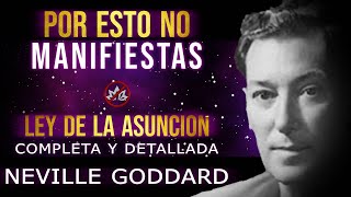 Solo ASÍ te convertirás en un MAESTRO manifestador  Ley de la ASUNCIÓN  Neville Goddard [upl. by Niklaus]