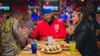 Angelo Dawkins interrupts Bianca Belair amp Montez Ford’s date night at Applebee’s [upl. by Tiena]