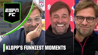 It only gets worse from here Jurgen Klopps FUNNIEST press conference moments  ESPN FC [upl. by Ahsikcin]