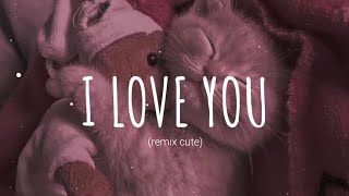 I Love You  Kevin Rater remix cute  Vietsub  Lyric Tik Tok Song [upl. by Annahsad]