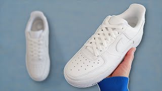 How To Diamond Lace Nike Air Force 1s BEST WAY [upl. by Zipnick]