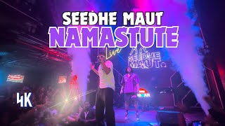 Seedhe Maut  NAMASTUTE LIVE  Simba Uproar Bangalore NYE 2024 [upl. by Ahsyek]