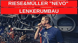 Riese amp Müller NEVO3 Touring HS Vario Komfortlenker Umbau  DIY Video [upl. by Lerrad]