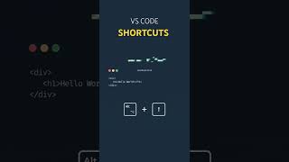 vs code Shortcuts shorts vscode shortcut coding Vscodetticks webdesign webdevelopment viral [upl. by Kim]