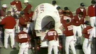 Oklahoma Sooner Schooner takes a spill in 1993 [upl. by Rehc]