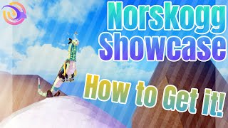 Norskogg Showcase  How to get it  Christmas Event  Creatures of Sonaria  Roblox [upl. by Atnahsa]