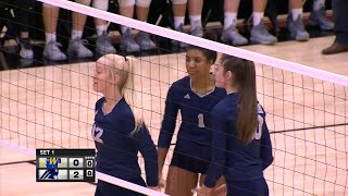 Girls High School Volleyball Champlin Park vs Wayzata Section volleyball [upl. by Denn]