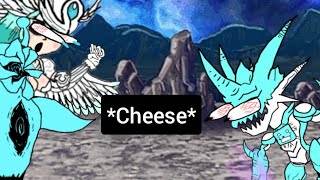 Cheesing Into the Future Moon Bosses Battle cats [upl. by Efar]