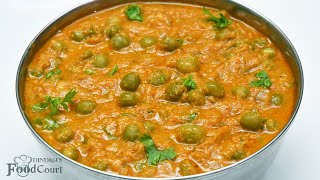 DELICIOUS GREEN PEAS RECIPE I MAKE OVER amp OVER VEGAN  Green Peas Curry [upl. by Ardnasyl506]