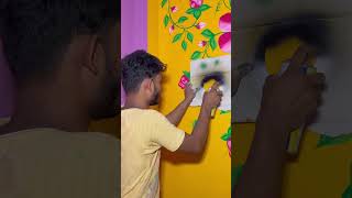 3d bubble wall desigin painting 🏡wallartdecoration art painting [upl. by Fernandes]