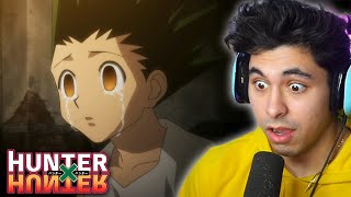 GON BEGS PITOU  Hunter x Hunter  E130  REACTION Magic to Destroy [upl. by Ailedamla]