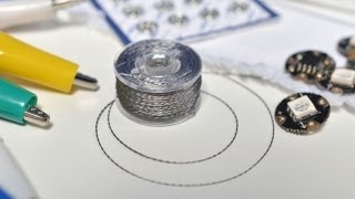 Conductive Thread  10 Tips [upl. by Maddalena348]