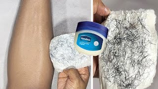 In 5 Minutes Remove Unwanted Hair Permanently NO SHAVE NO WAX Painlessly Remove Unwanted Hair [upl. by Enihsnus]