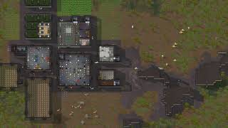 Rimworld Full Game Timelapse  Rainforest Tribe [upl. by Einner]