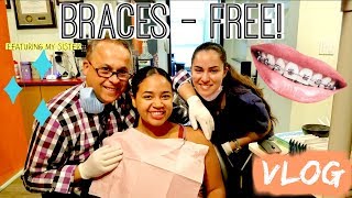 BRACES REMOVAL VLOG [upl. by Ettezus]