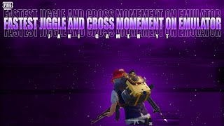 How To Jiggle And Cross Movement On Emulator for PUBG Mobile Like A PRO [upl. by Ormiston]