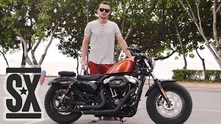 Обзор Harley Davidson Sportster Forty Eight [upl. by Kathryne486]